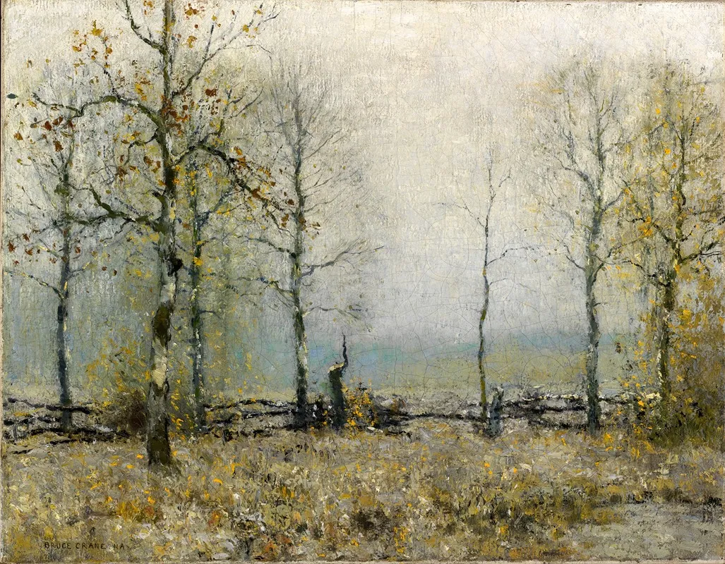 The Fall Season by Bruce Crane - Canvas Print