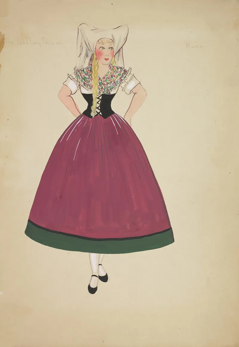 The Far Away Princess Rosa by Emile Stoner - Canvas Print