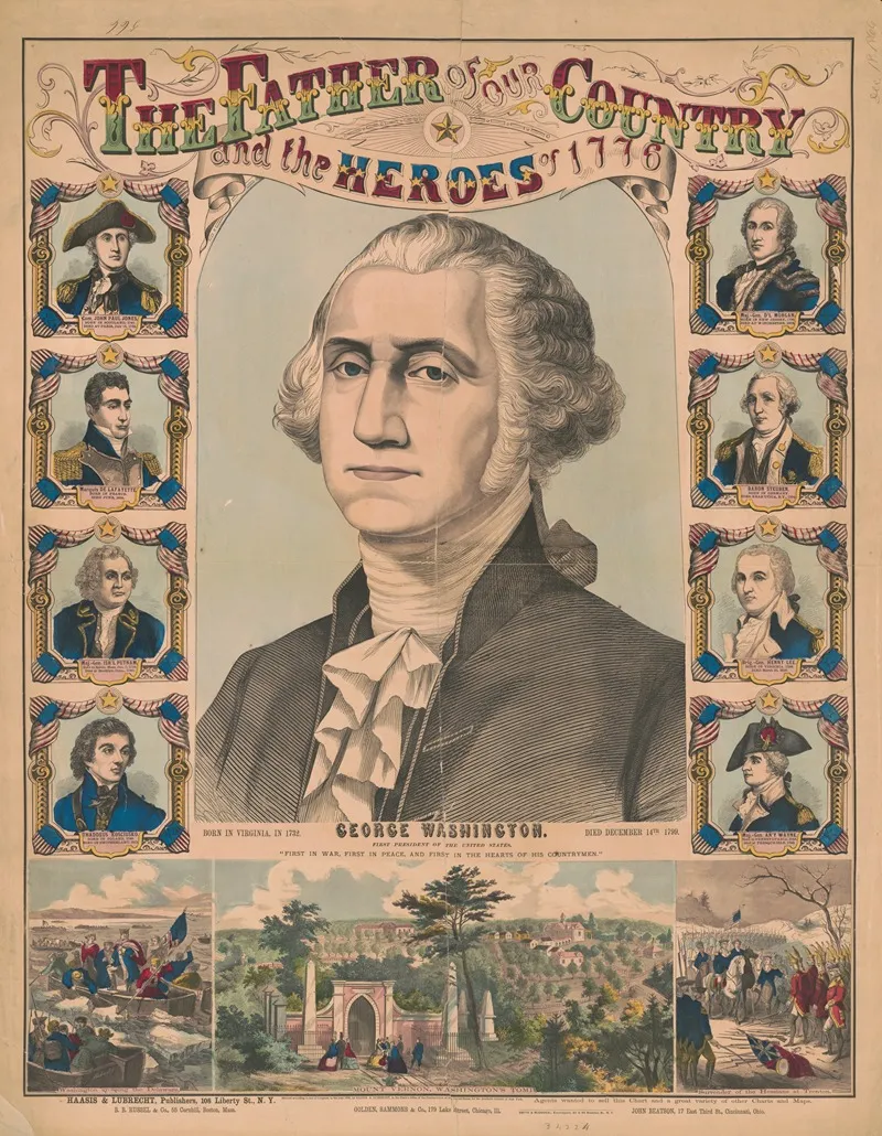 The Father Of Our Country And The Heroes Of 1776