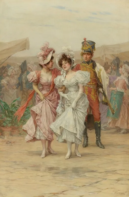 The Fete At St Cloud