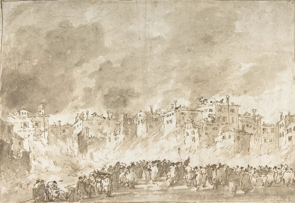 The Fire At San Marcuola