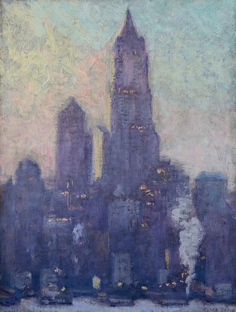 The First Lights Woolworth Building