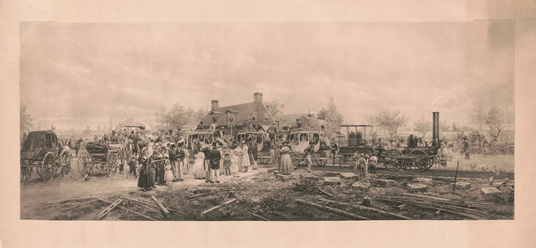 The First Railway Train
