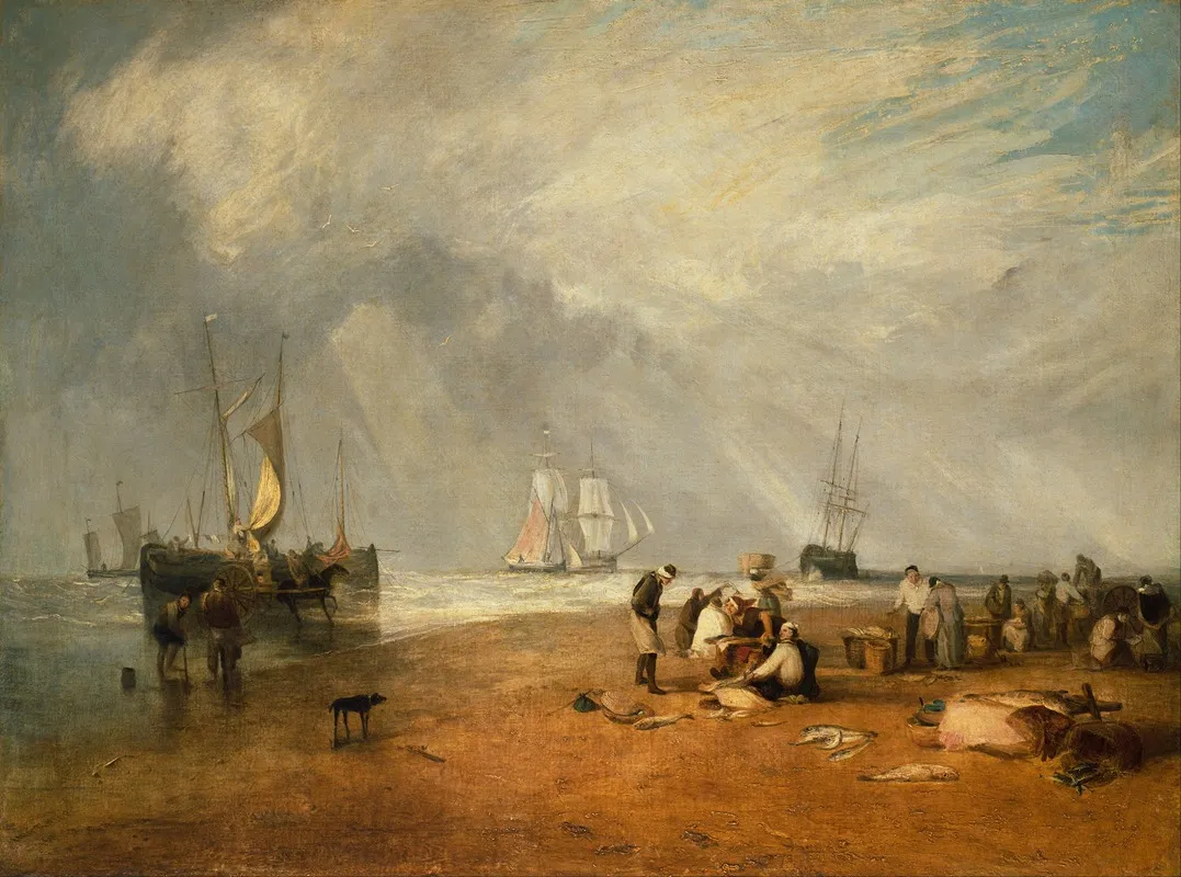 The Fish Market At Hastings Beach