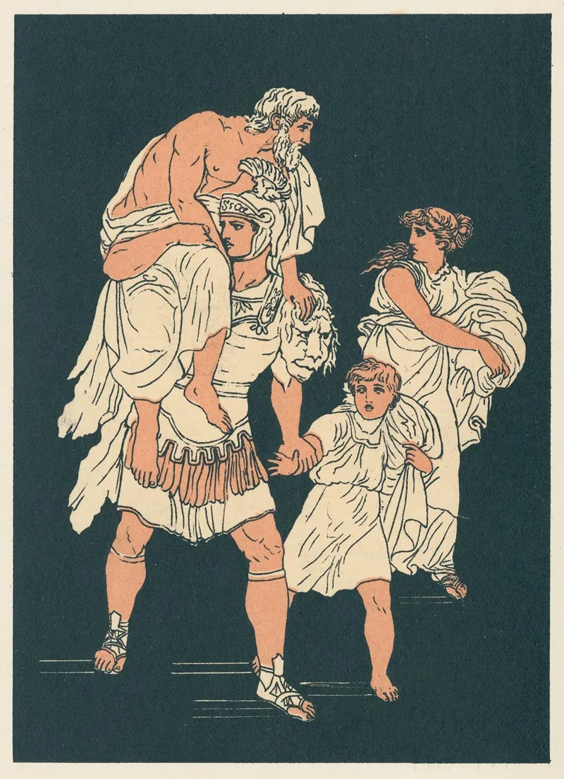 The Flight From Troy