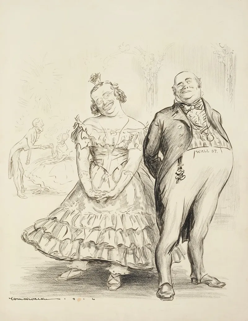 The Flirt At Her Old Tricks