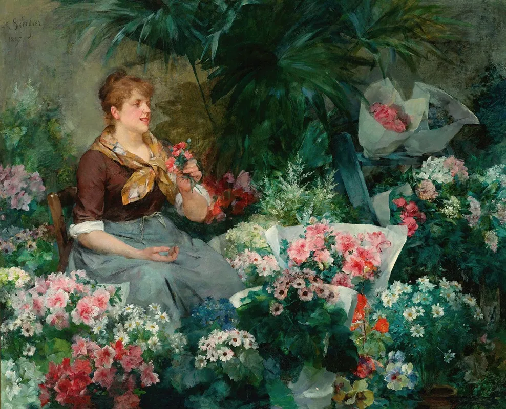 The Flower Seller 5