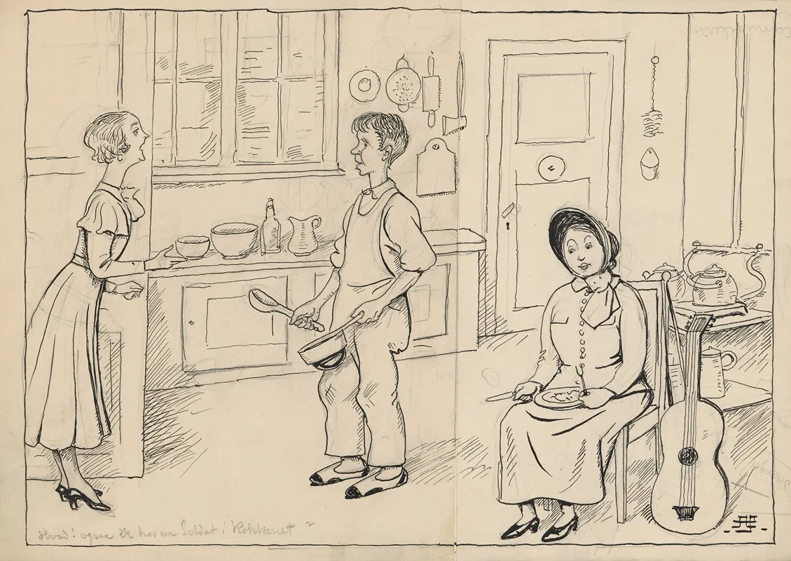 The Food Lover 1935 Or When You Have A Male House Assistant