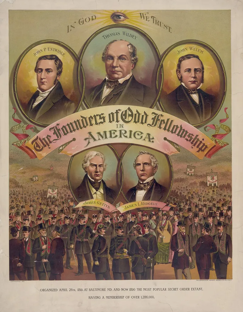 The Founders Of Odd Fellowship In America