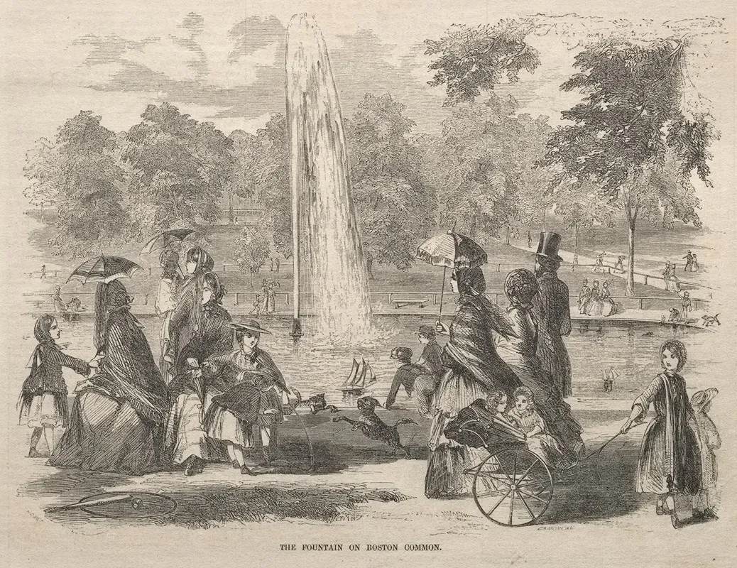 The Fountain At Boston Common