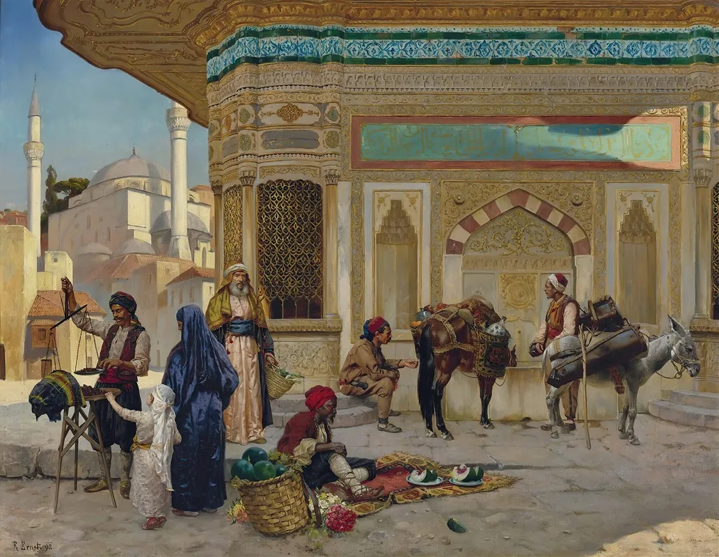 The Fountain Of Ahmed Iii Istanbul