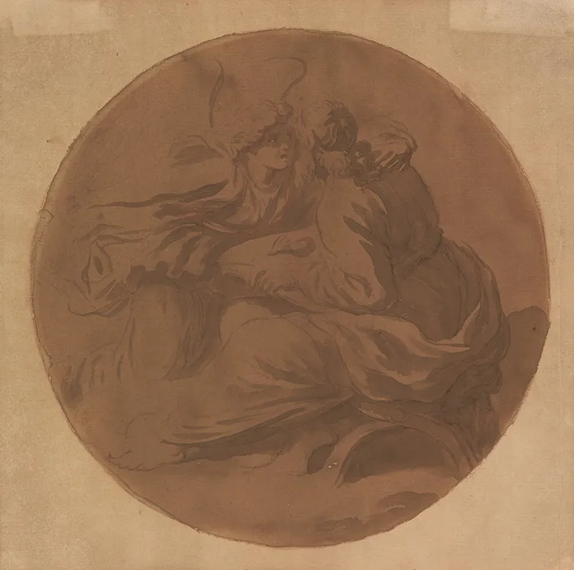 The Four Evangelists 5 by Pierre Lelu - Canvas Print