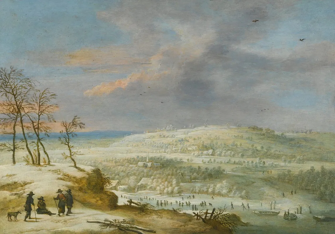 The Four Seasons Iii by Lucas van Uden - Canvas Print