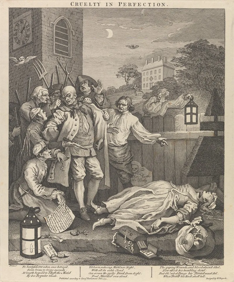 The Four Stages Of Cruelty Cruelty In Perfection The Murderer