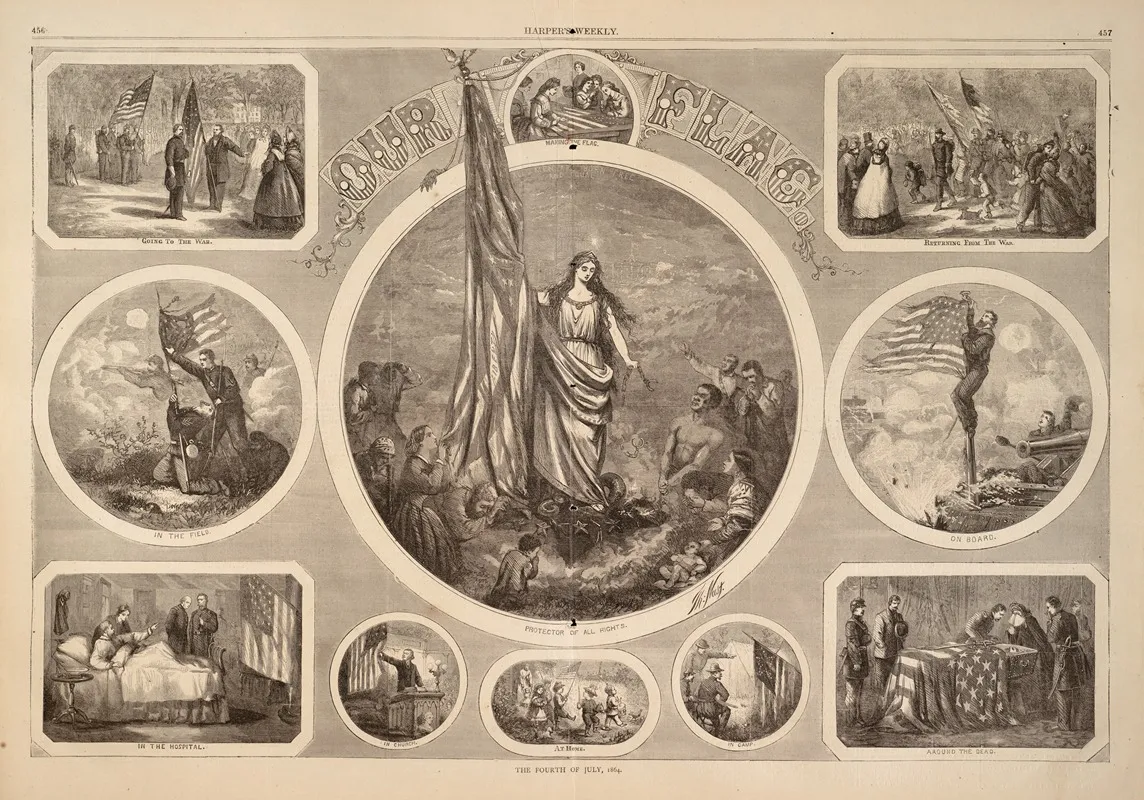 The Fourth Of July 1864
