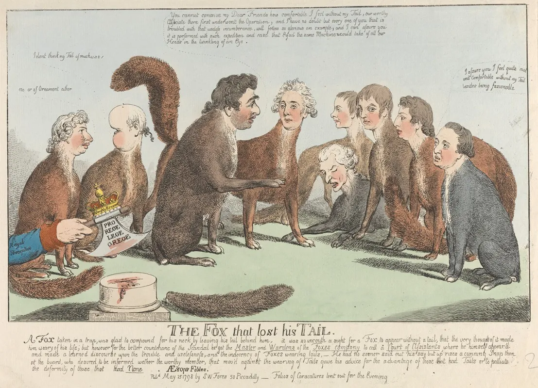 The Fox That Lost His Tail