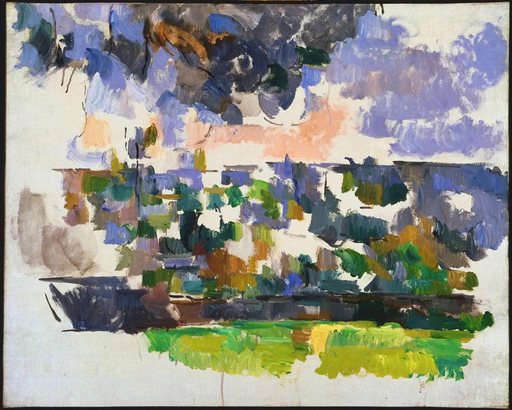 The Garden At Les Lauves Le Jardin Des Lauves by Paul Cézanne - Canvas Print