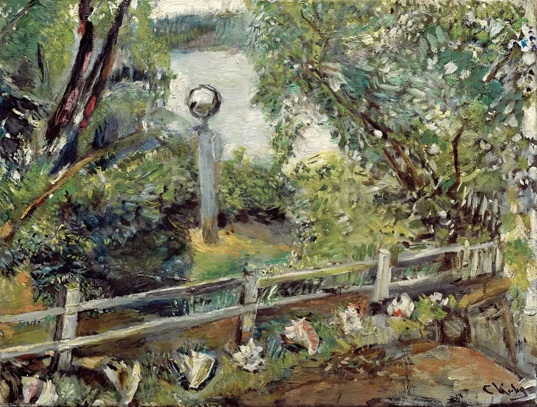The Garden With The Glass Ball