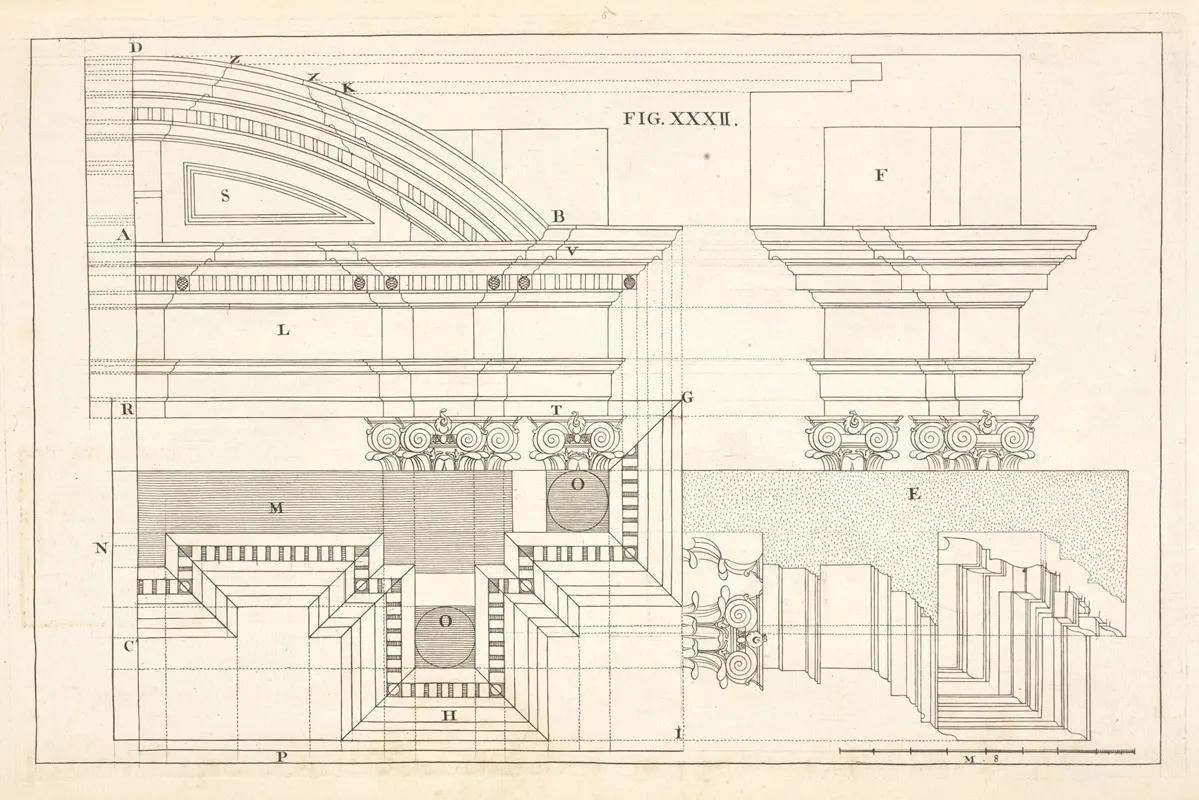 The Geometrical Design Of A Cornice Of The Composite Order