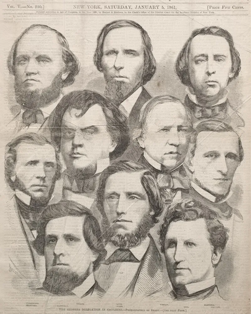 The Georgia Delegation In Congress