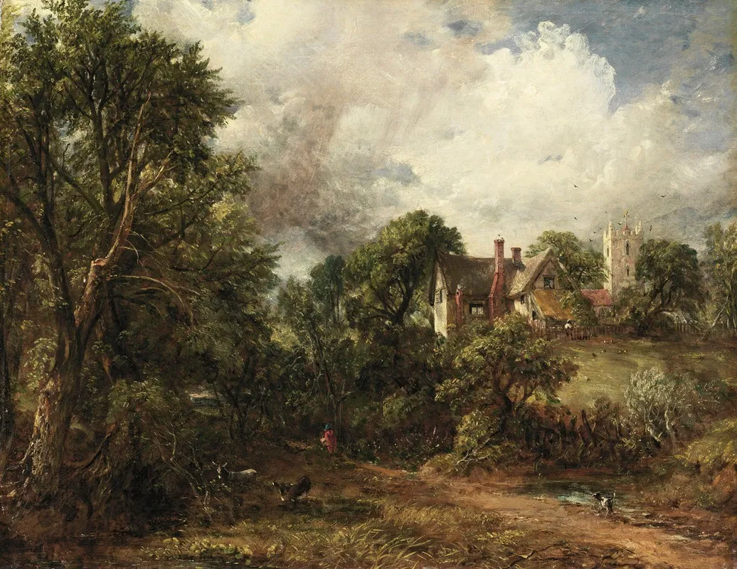The Glebe Farm by John Constable - Canvas Print