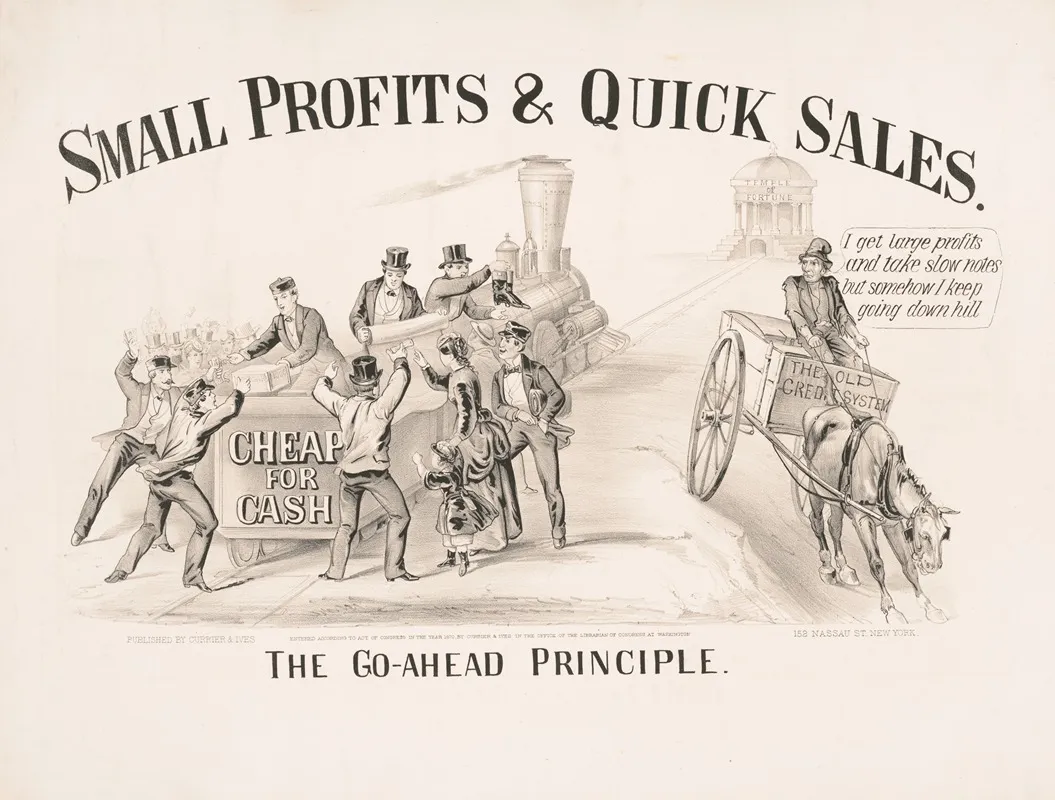 The Go Ahead Principle Small Profits Quick Sales