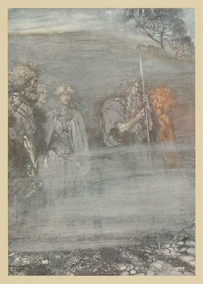 The Gods Grow Wan And Aged At The Loss Of Freia