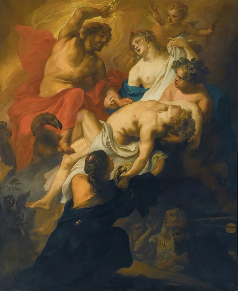 The Gods Mourning Phaeton
