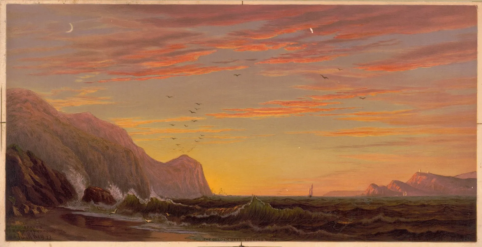 The Golden Gate Looking West 2