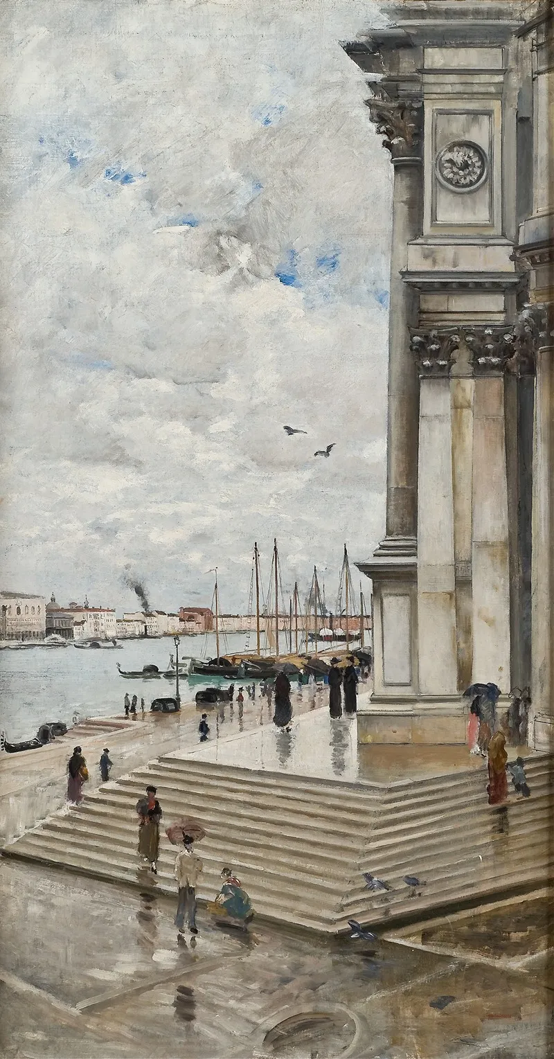 The Grand Canal Venice by Carl Skånberg - Canvas Print