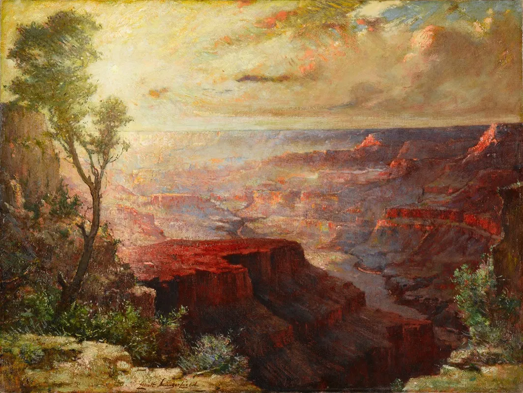 The Grand Canyon by Elliott Daingerfield - Canvas Print