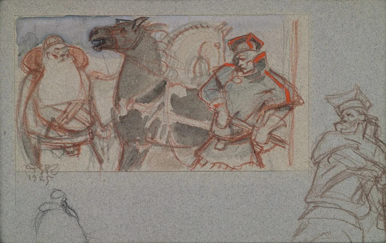 The Great Kalevala Poem Iii Sketch
