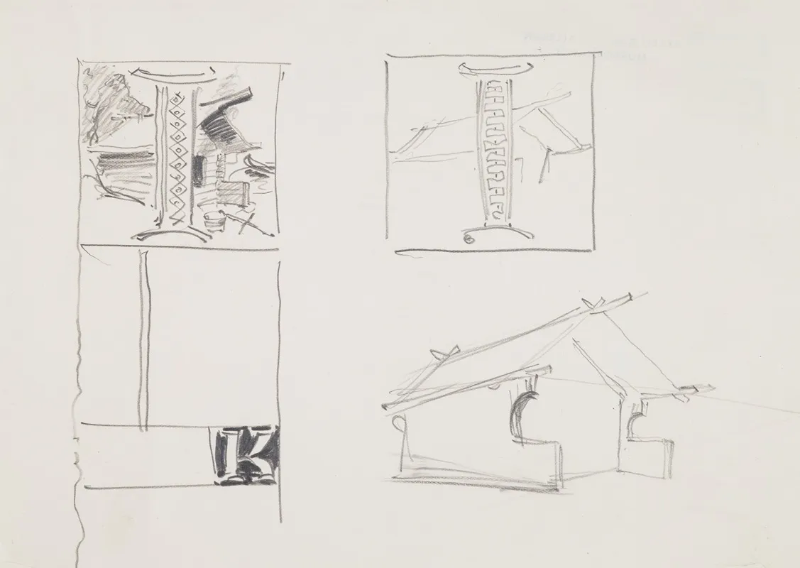 The Great Kalevala Poem Xxiii Sketch