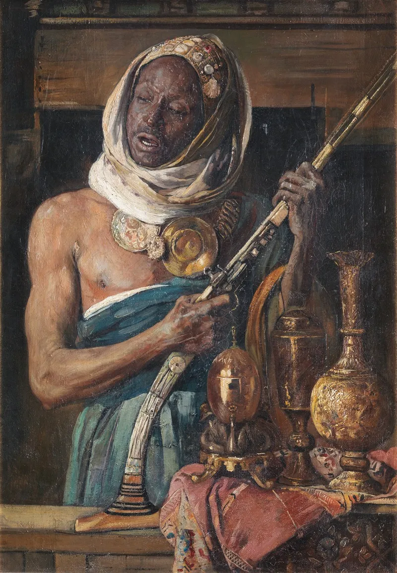 The Guard 9 by Gyula Tornai - Canvas Print