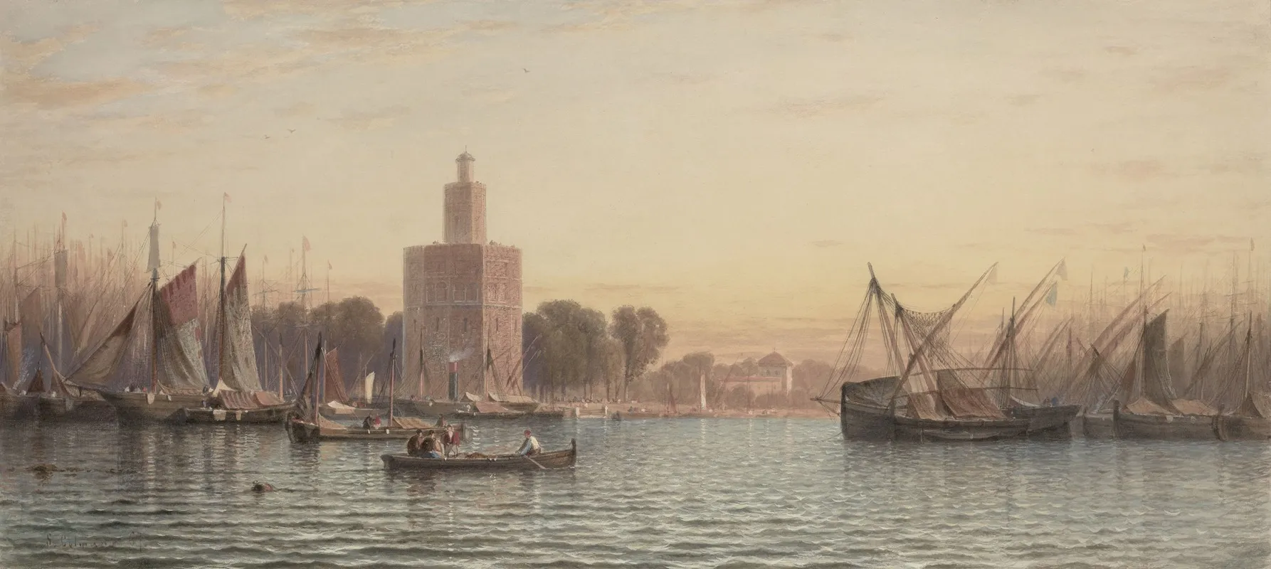 The Harbor Of Seville