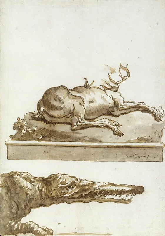The Head Of A Crocodile