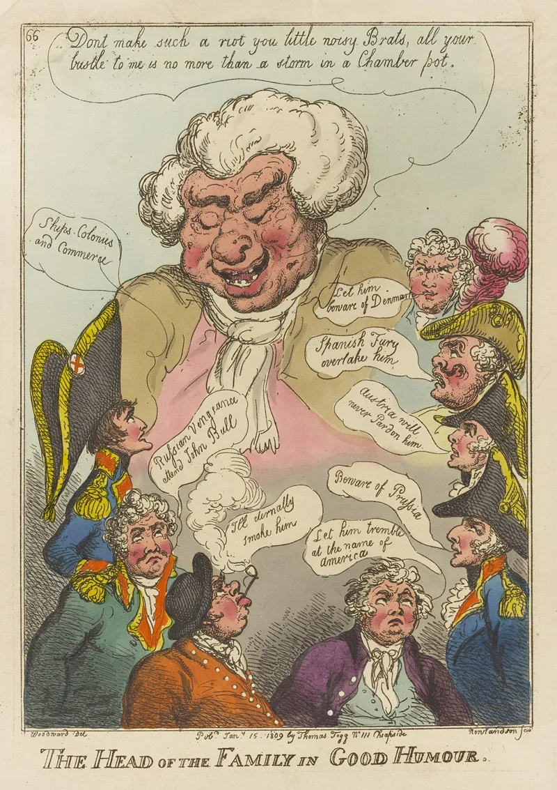 The Head Of The Family In Good Humour 2