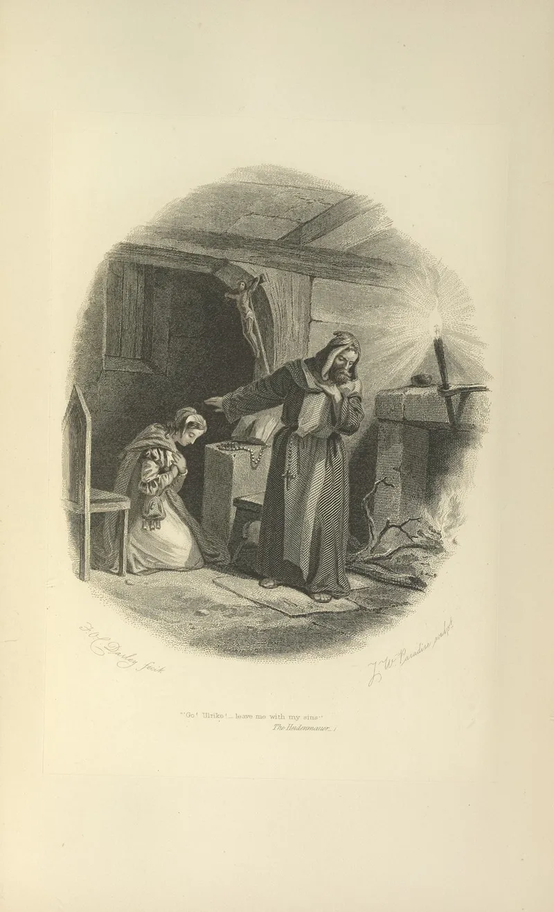 The Herdenmauer 2 by Felix Octavius Carr Darley - Canvas Print