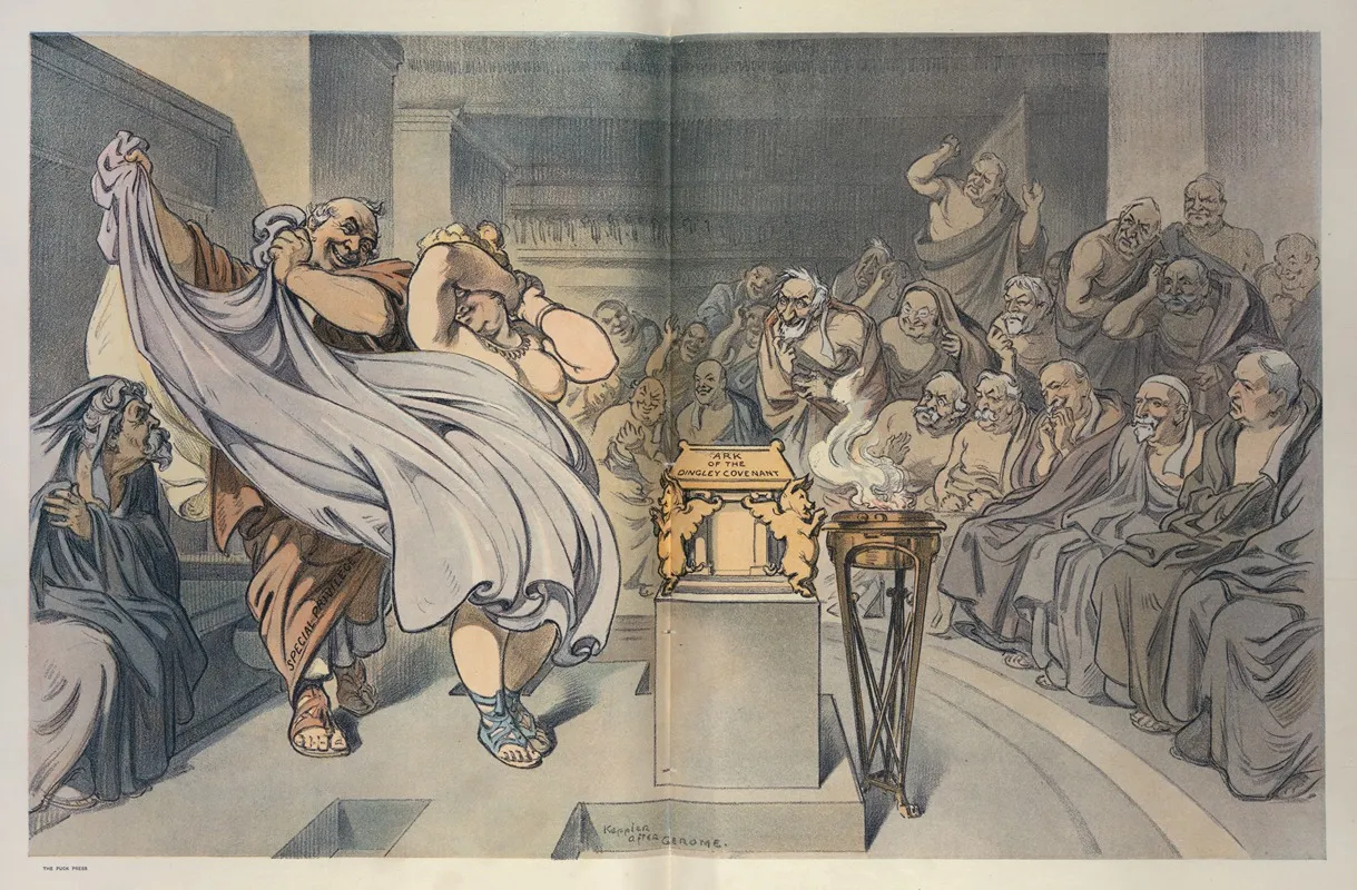 The High Tariff Phryne Before The Tribunal
