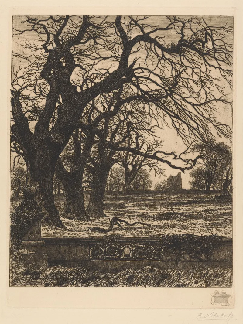 The Holt by Richard Samuel Chattock - Canvas Print
