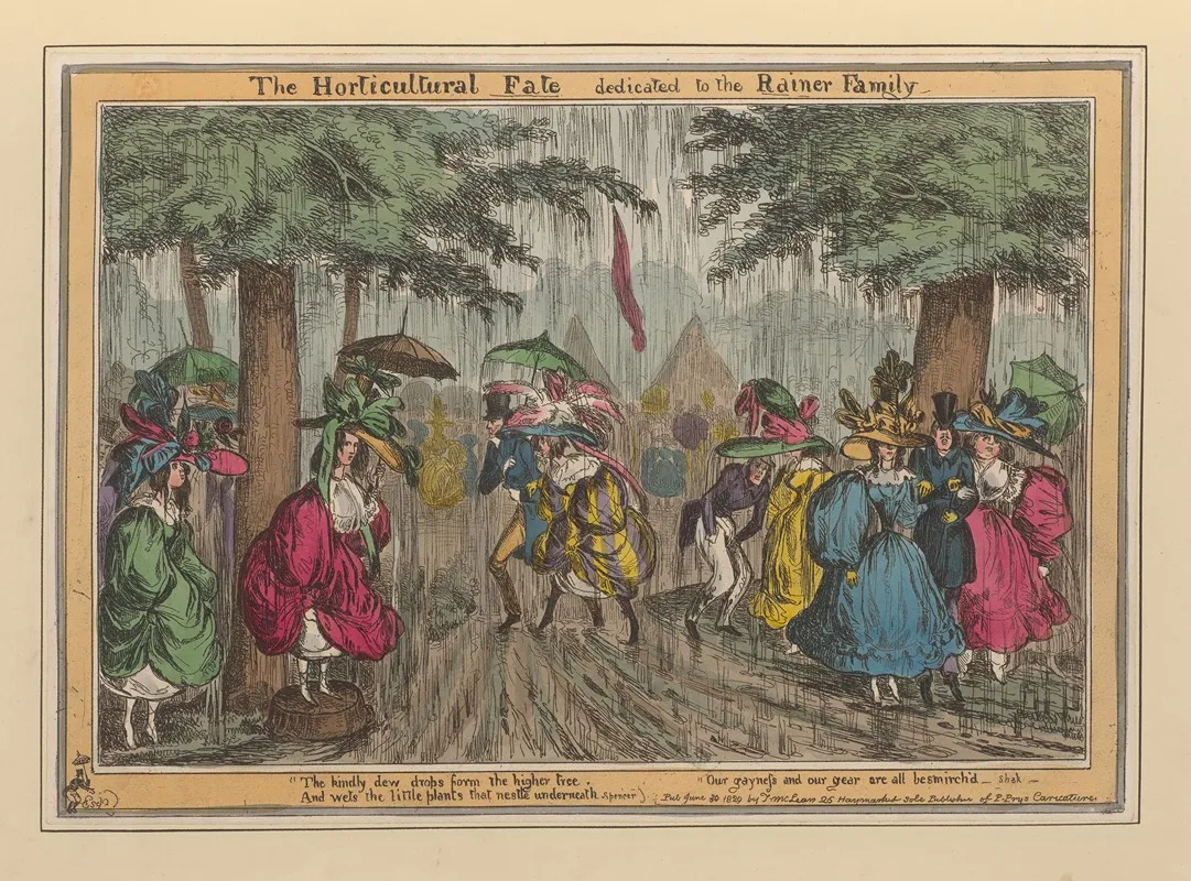 The Horticultural Fate Dedicated To The Rainer Family