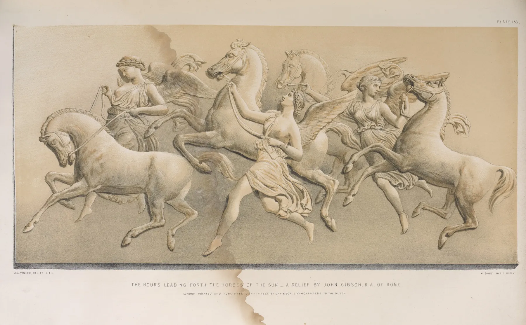 The Hours Leading Forth The Horses Of The Sun