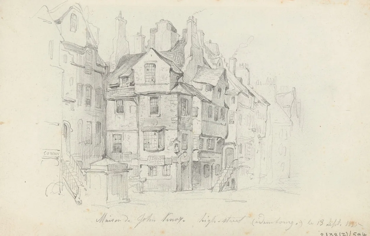 The House Of John Knox In Edinburgh