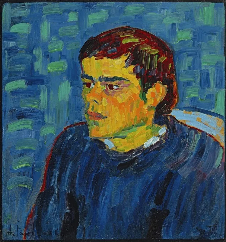 The Hunchback by Alexej von Jawlensky - Canvas Print