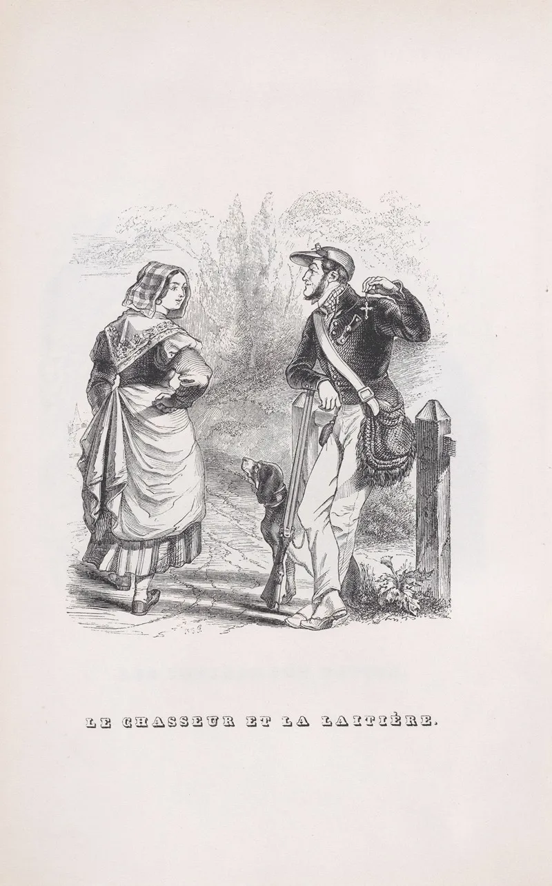 The Hunter And The Milkmaid