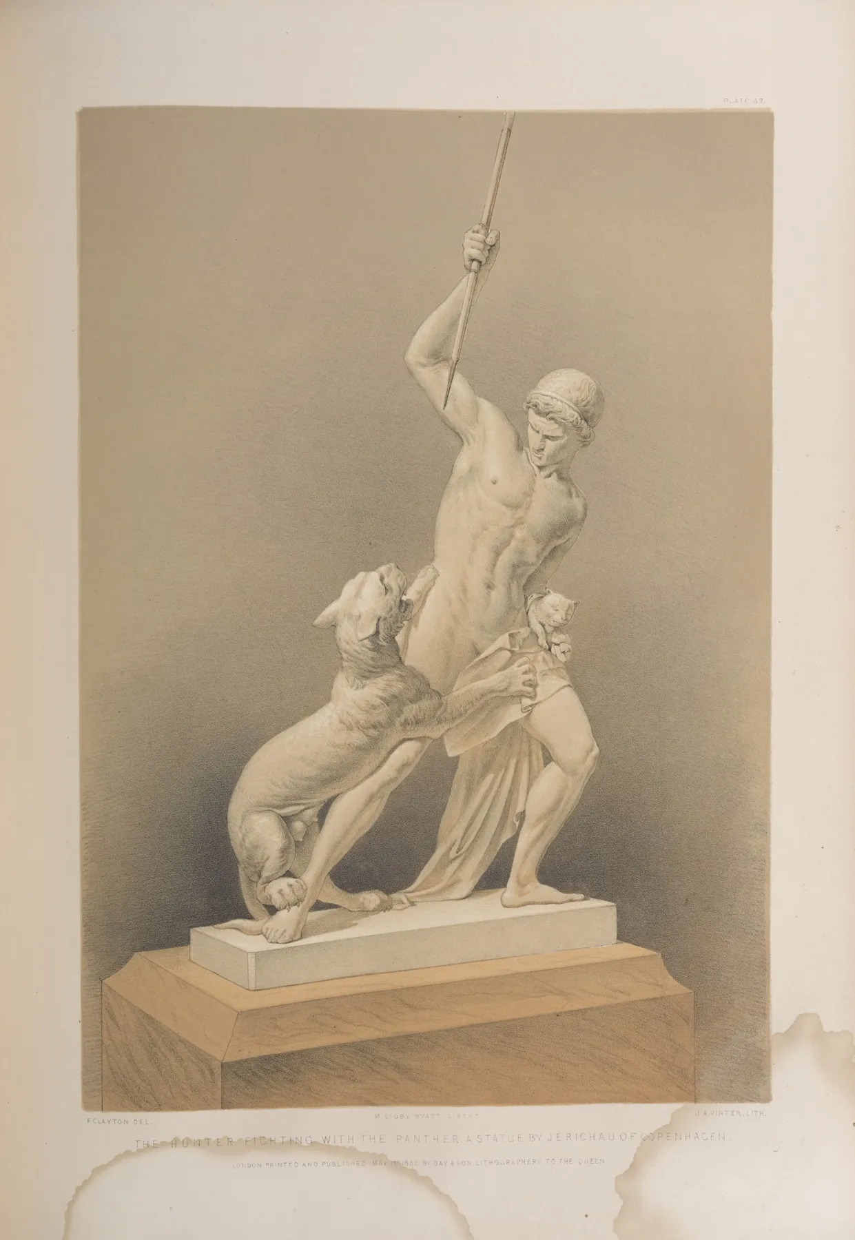 The Hunter Fighting With The Panther