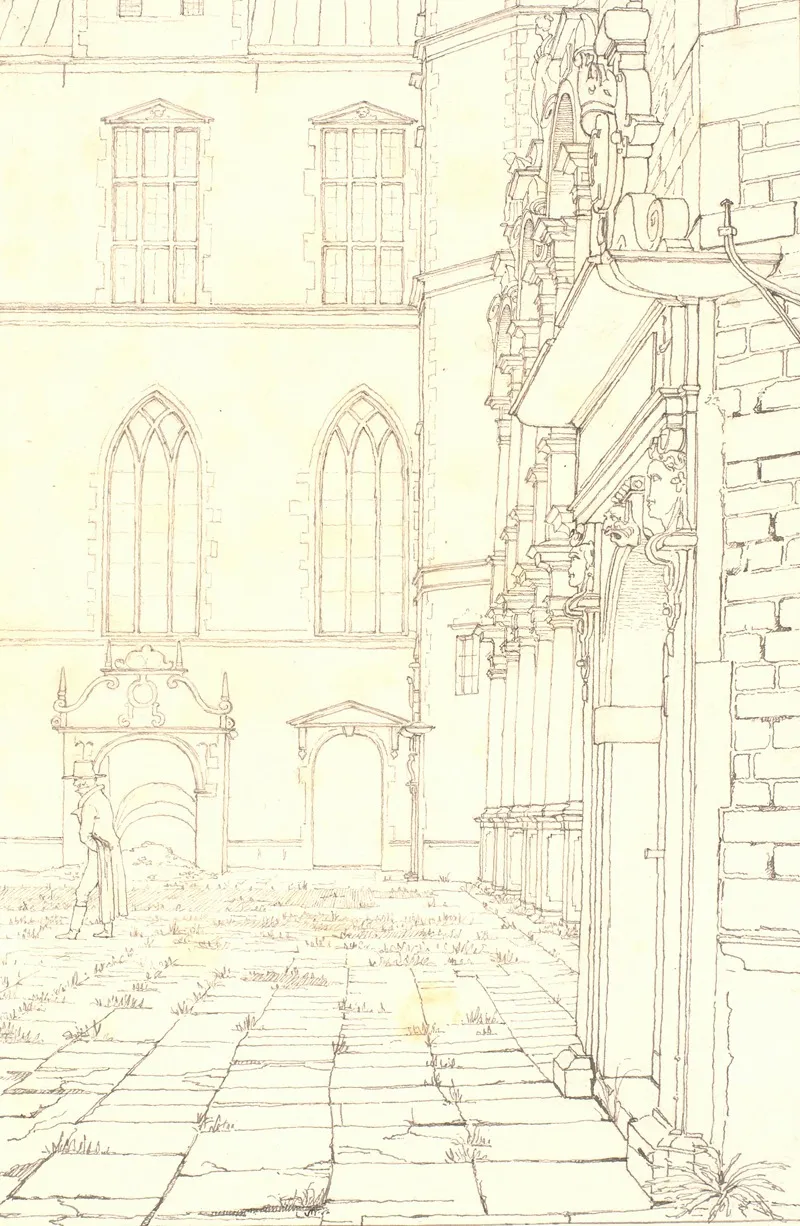 The Inner Court In Frederiksborg Castle