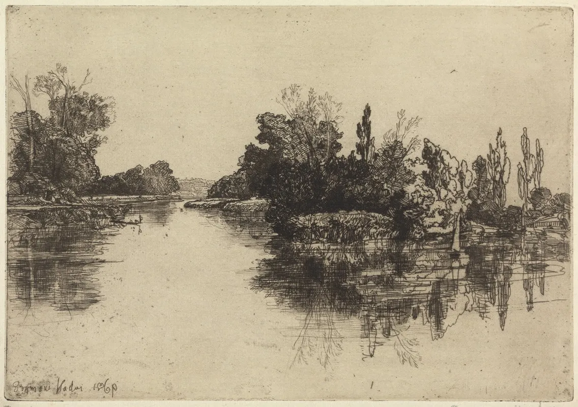 The Island Opposite Boyles Farm