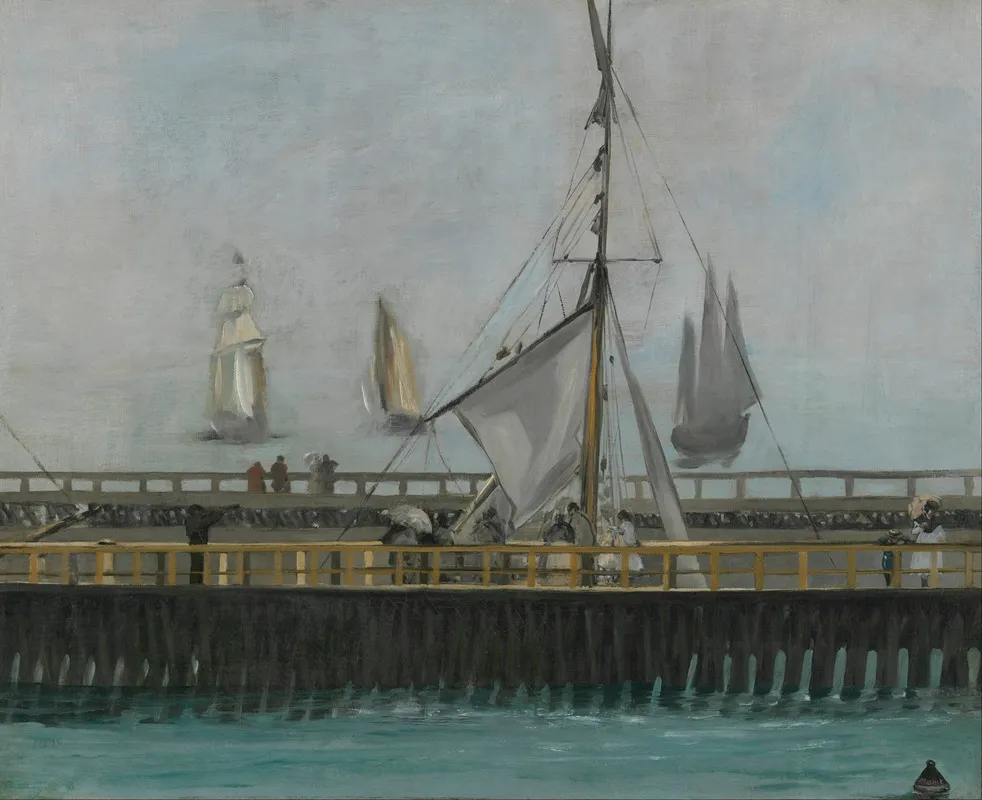The Jetty Of Boulogne Sur Mer