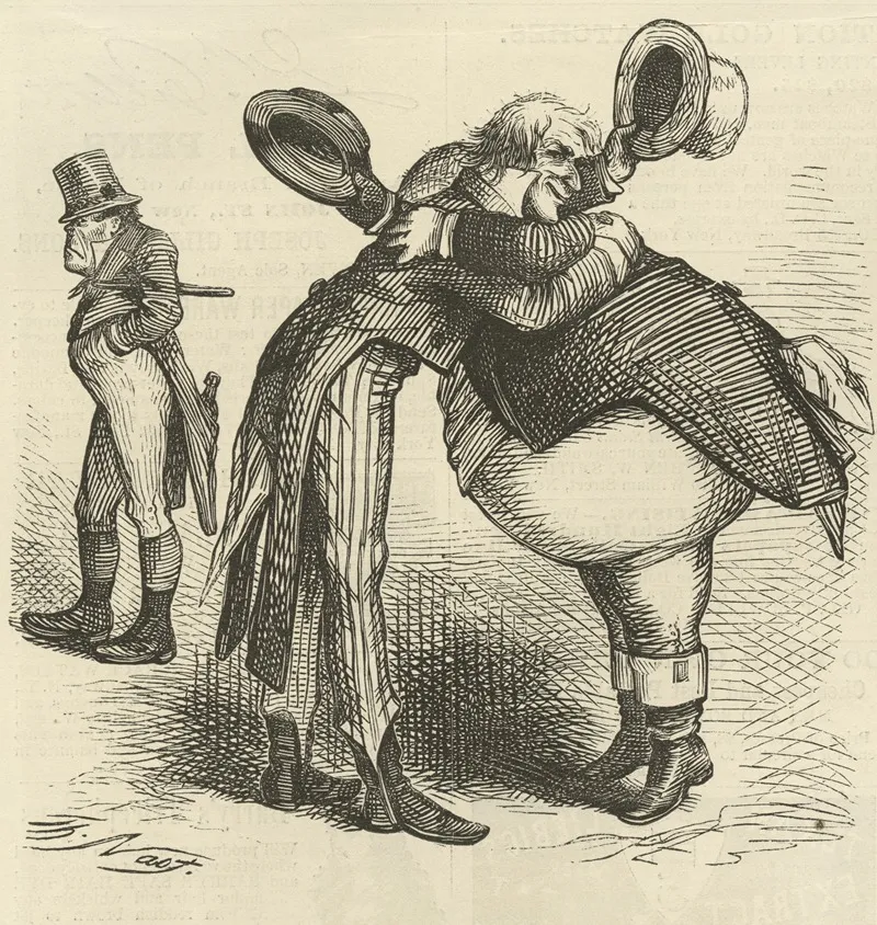 The Joint High Commission Reconciliation Of John And Jonathan Felicitations Over The Great Anglo Saxon Victory